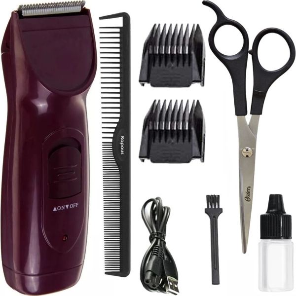 Maquina inalambrica para cortar cabello y barba