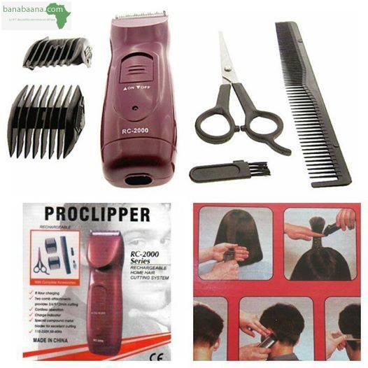 Maquina inalambrica para cortar cabello y barba