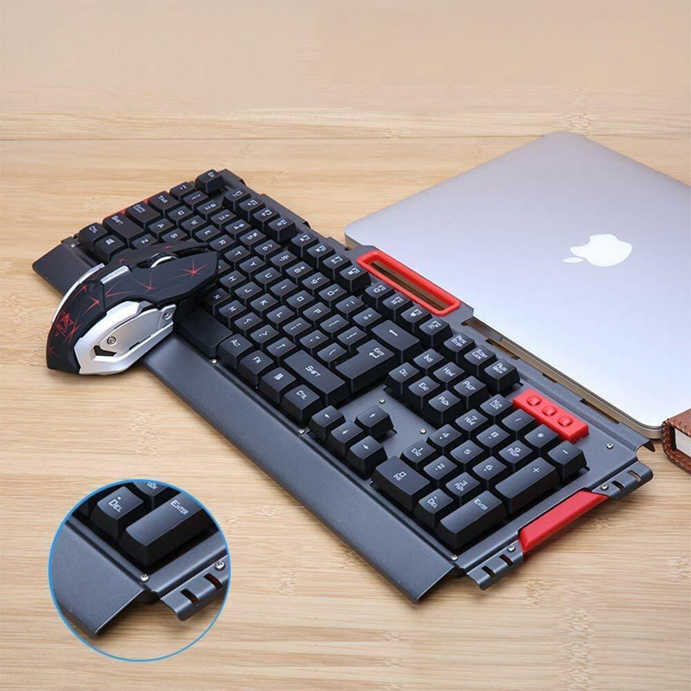 Kit dúo de teclado y mouse inalambrico gamer 2.4Ghz