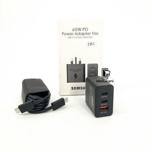 Cargador Samsung 3 en 1 ( 65W, 25W y 15w)