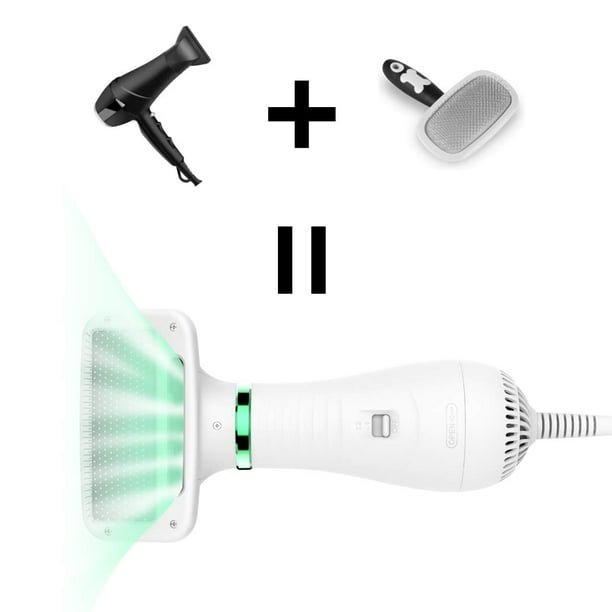 Cepillo eléctrico y secador de pelo para mascota