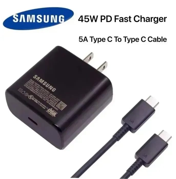 Cargador Samsung 45w certificados tipo C-C