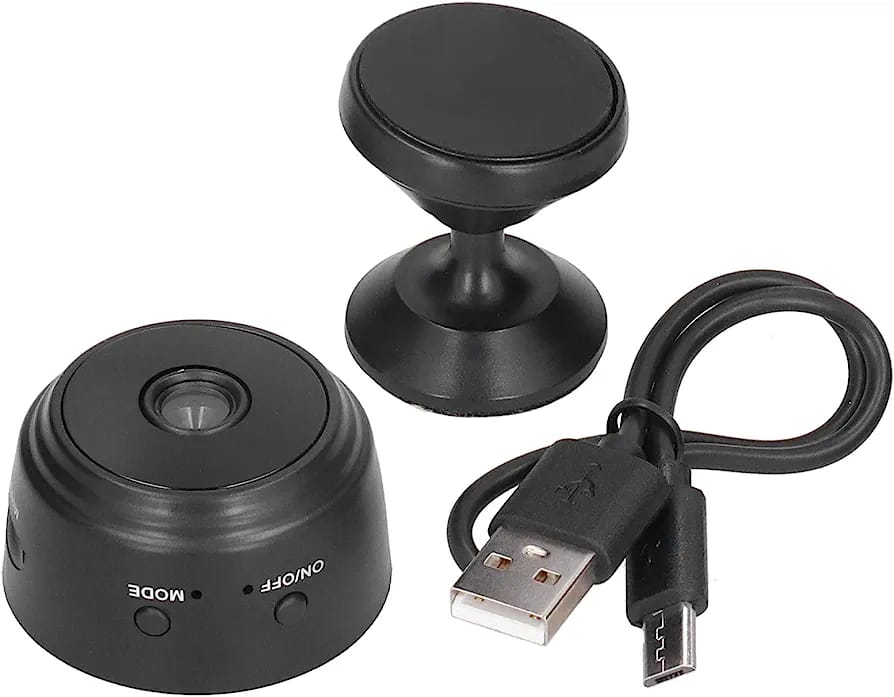 Mini cámara inalambrica de monitoreo remoto vía WiFi