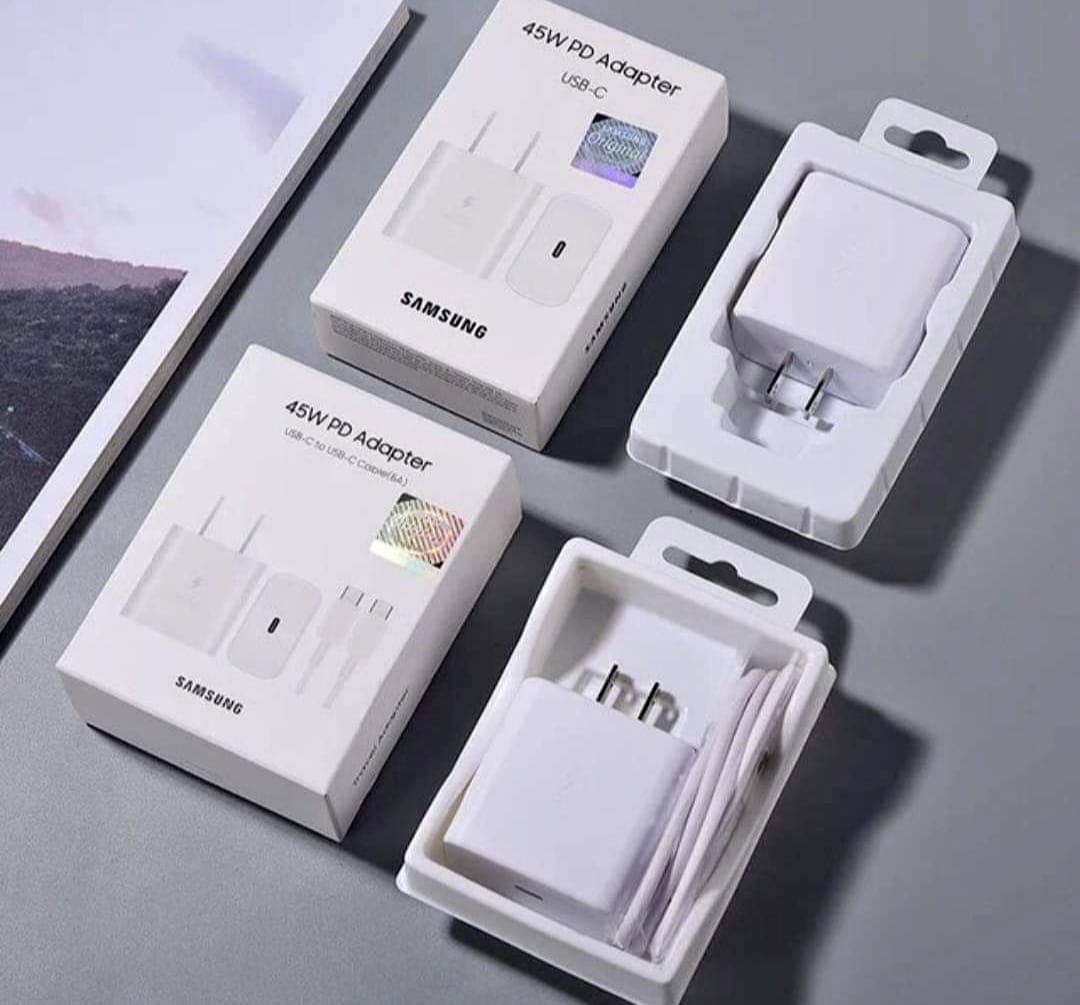Cargador Samsung 45w certificados tipo C-C