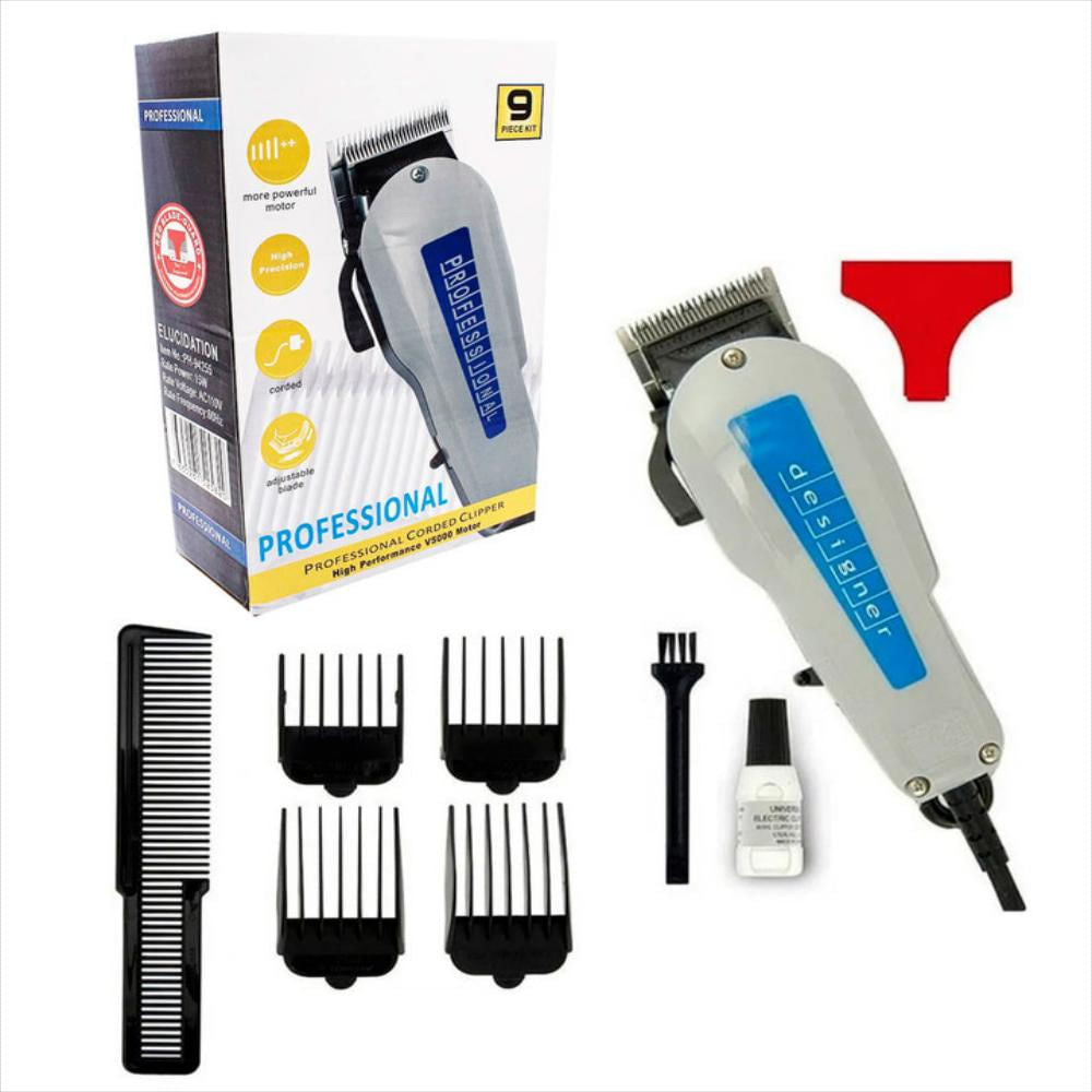MÁQUINA PELUQUERA PROFESSIONAL 9 PIEZAS DISEÑO CLASICO V5000