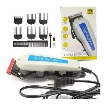 MÁQUINA PELUQUERA PROFESSIONAL 9 PIEZAS DISEÑO CLASICO V5000