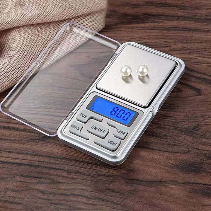 Mini báscula para gramos y onzas de bolsillo