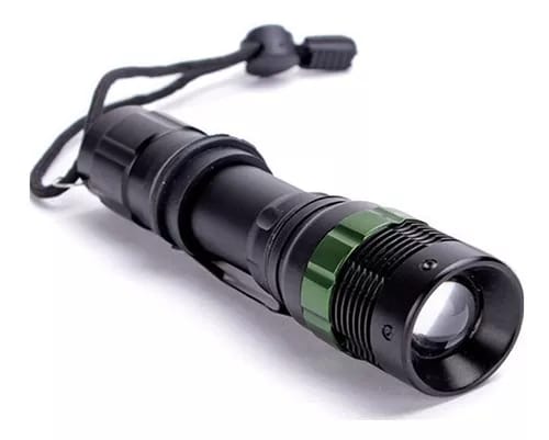 Linterna recargable con cono vial