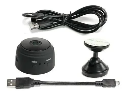 Mini cámara inalambrica de monitoreo remoto vía WiFi
