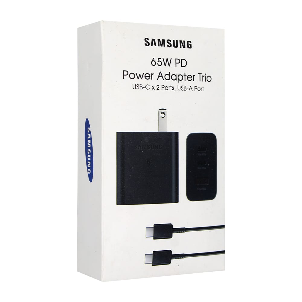 Cargador Samsung 3 en 1 ( 65W, 25W y 15w)
