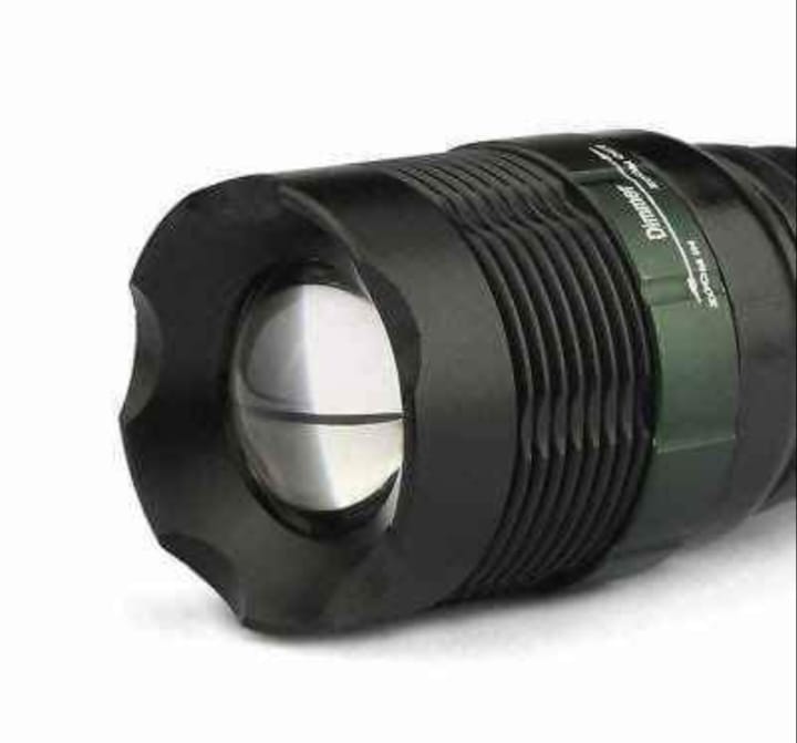 Linterna recargable con cono vial