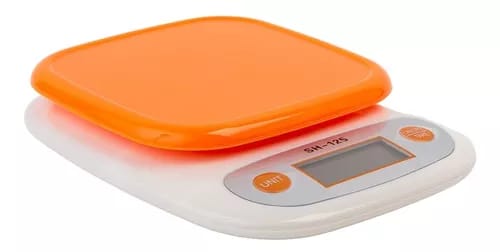 Báscula digital de cocina con bandeja