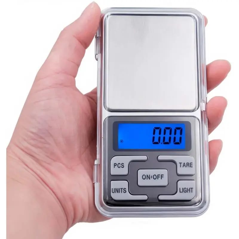 Mini báscula para gramos y onzas de bolsillo
