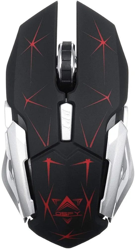 Kit dúo de teclado y mouse inalambrico gamer 2.4Ghz