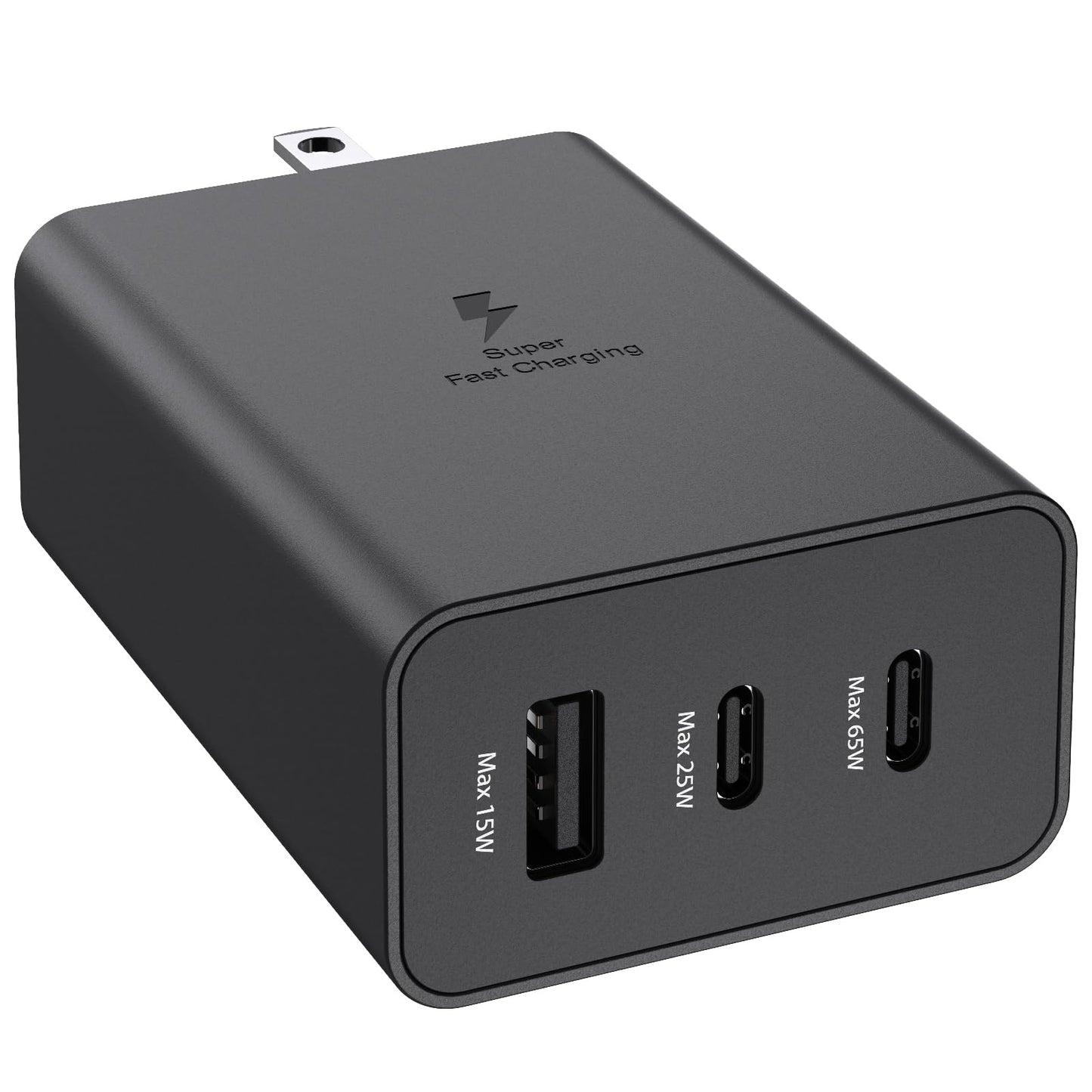 Cargador Samsung 3 en 1 ( 65W, 25W y 15w)