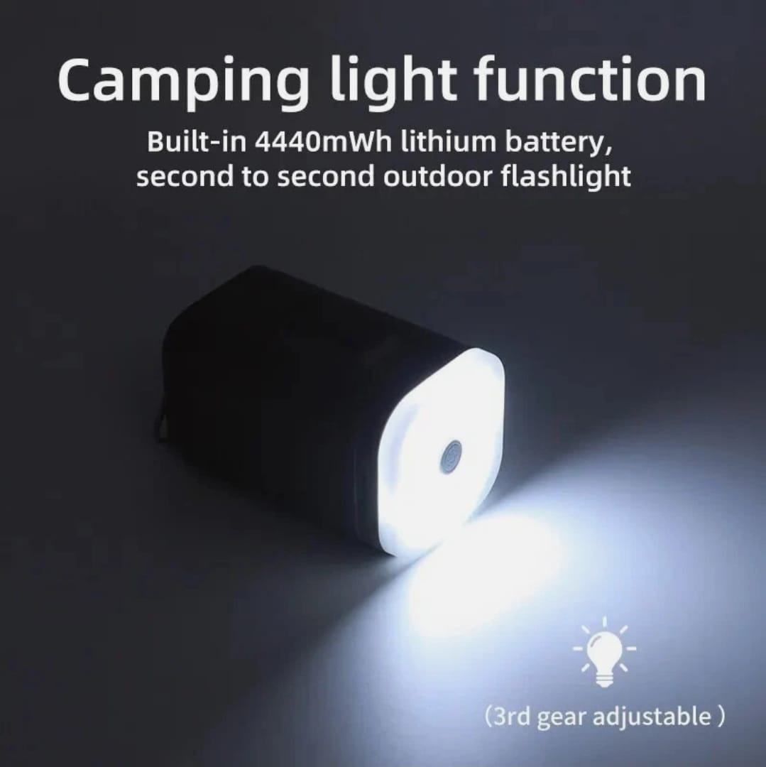 Mini bomba de aire inalambrica con luz Led