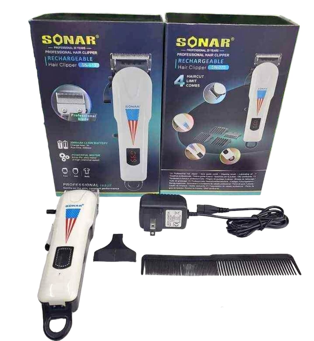 Maquina inalambrica para cortar cabello y barba