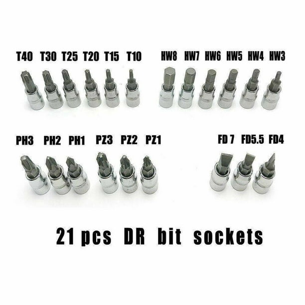 Cajas de cubos 46 piezas