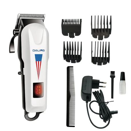 Maquina inalambrica para cortar cabello y barba